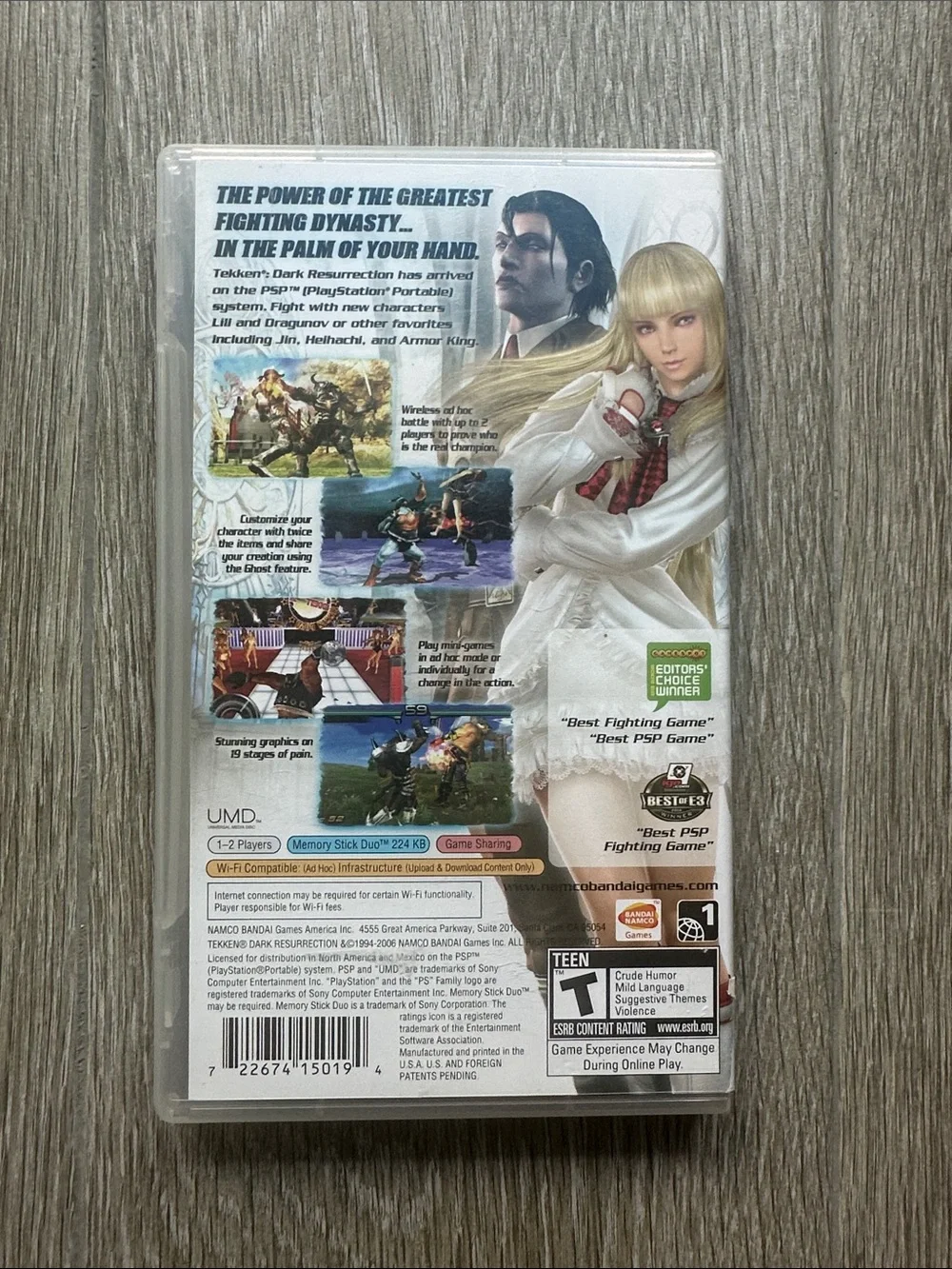 Tekken: Dark Resurrection - PSP